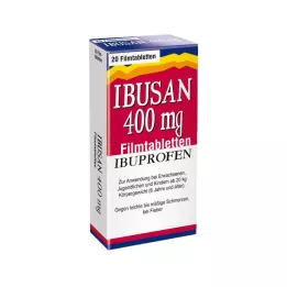 IBUSAN Comprimidos recubiertos con película de 400 mg, 20 uds