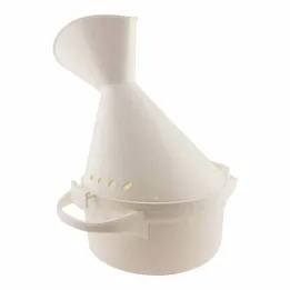 Inhalador plástico blanco 2 piezas, 1 pieza