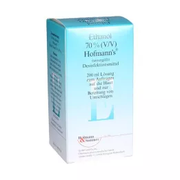 ETHANOL Solución de Hofmann al 70 % V/V, 200 ml