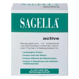 SAGELLA Toallitas limpiadoras activas, 10 uds