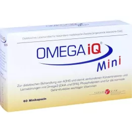 OMEGA IQ Mini cápsulas, 60 uds
