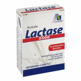 LACTASE 3.500 FCC comprimidos en dispensador de clic, 100 uds