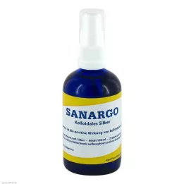 SANARGO Botella de spray de plata coloidal, 100 ml