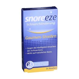 Tiras para el paladar para aliviar los ronquidos Snoreeze, 14 piezas