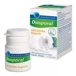 MAGNESIUM DIASPORAL 400 cápsulas extra, 20 uds