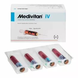 MEDIVITAN Solución inyectable intravenosa en jeringa de dos cámaras, 8 uds