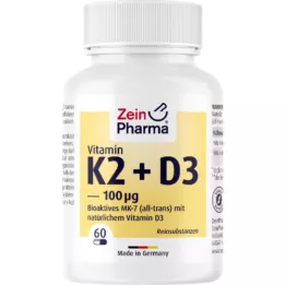 VITAMIN Cápsulas K2 Menaq7, 60 pz