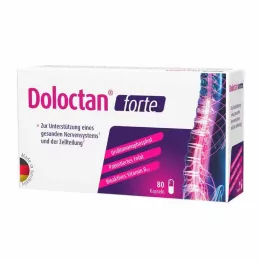 DOLOCTAN cápsulas forte, 80 uds