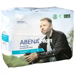 ABENA Insertos de la fórmula 1 del hombre, 15 pz