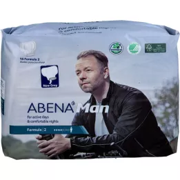 ABENA Insertos de fórmula 2 del hombre, 15 pz