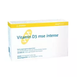 VITAMIN Cápsulas D3 MSE Intense, 30 uds