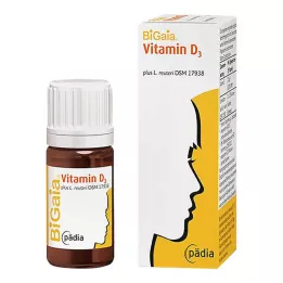 BIGAIA más gotas de vitamina D3, 10 ml