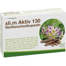 Cápsulas metabólicas xlim activas 130, 30 pz