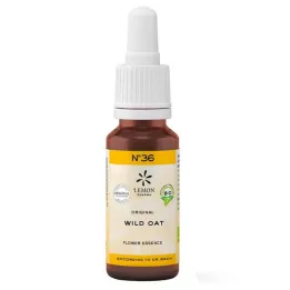 Bach Blossom No. 36 Avena salvaje Orgánica, 20 ml
