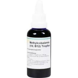 METHYLCOBALAMIN Gotas de vitamina B12, 50 ml