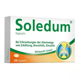 SOLEDUM Cápsulas junior 100 mg, 20 uds