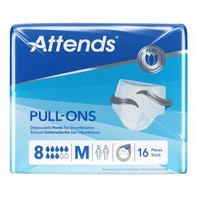 ATTENDS Pull-on 8 m, 16 pz