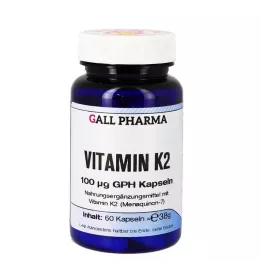 VITAMIN K2 100 µg GPH cápsulas, 60 uds