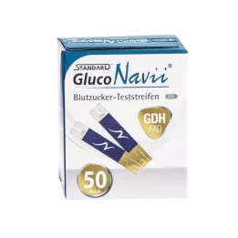 SD GlucoNavii GDH Tiras reactivas para medir la glucosa en sangre, 1x50 uds