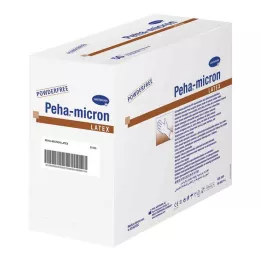 PEHA-MICRON Guantes de látex OP-talla 7,5, 50X2 uds