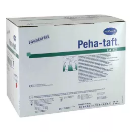 PEHA-TAFT Guantes de látex OP-talla 7, 50X2 uds