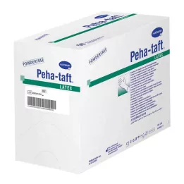 PEHA-TAFT Guantes de látex OP-talla 8, 50X2 uds