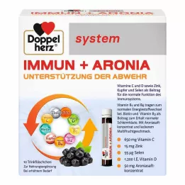 DOPPELHERZ Ampollas del sistema Immun+Aronia, 10 uds
