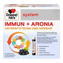 DOPPELHERZ Ampollas del sistema Immun+Aronia, 30 uds