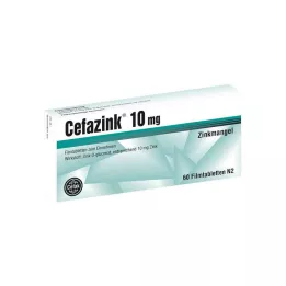 CEFAZINK Comprimidos recubiertos con película de 10 mg, 60 uds