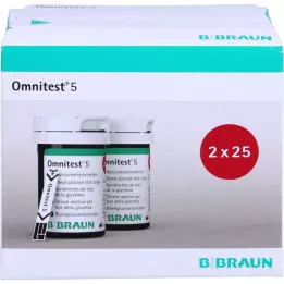 Tiras de prueba Omnite Test 5, 2x25 pz