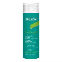 NOREVA Gel Limpiador Exfoliac, 200 ml