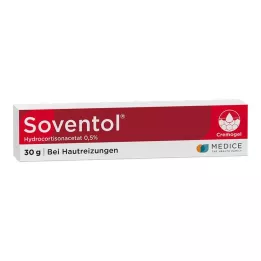 SOVENTOL Crema de acetato de hidrocortisona al 0,5 %, 30 g