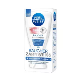 PERLWEISS Pasta de dientes blanqueadora para fumadores, 50 ml