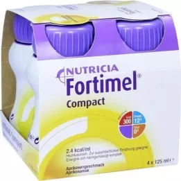 FORTIMEL COMPACT 2.4 Taste de turbicosa, 4x125 ml