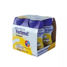 FORTIMEL Compact 2.4 Sabor Plátano, 4X125 ml