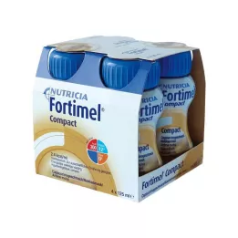 FORTIMEL Compact 2.4 Sabor capuchino, 4X125 ml