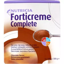 FORTICREME Sabor de chocolate, 4x125 g