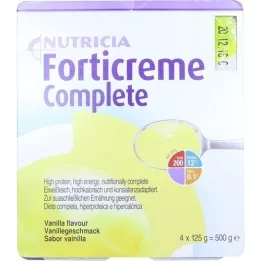 FORTICREME Vanillge Taste, 4x125 g