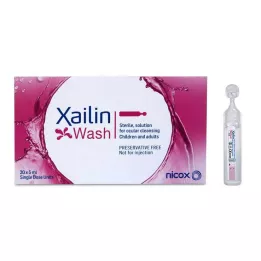 XAILIN Solución lavaojos en dosis única, 20X5 ml