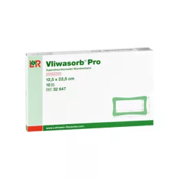 VLIWASORB Comp. superabsorbente Pro estéril 12,5x22,5 cm, 10 uds
