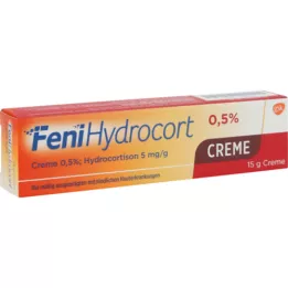 FENIHYDROCORT Crema 0.5%, 15 g