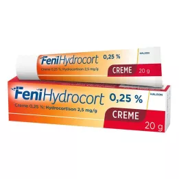 FENIHYDROCORT Crema 0,25%, 20 g