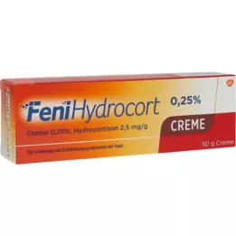FENIHYDROCORT Crema 0.25%, 50 g