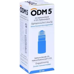 ODM 5 gotas para los ojos, 1x10 ml