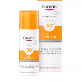 Eucerin Control de aceite de gel de protección solar LSF 50+, 50 ml