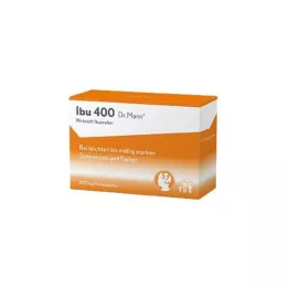 IBU 400 comprimidos recubiertos con película Dr.Mann, 50 uds