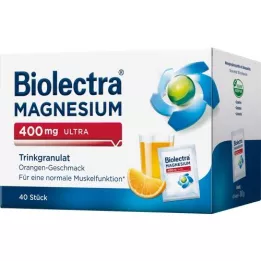 BIOLECTRA Magnesio 400 mg Ultra Trinkgran. Orange, 40 pz