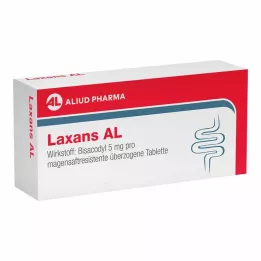 LAXANS AL Comprimidos recubiertos gastrorresistentes, 10 uds