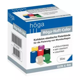 HÖGA-HAFT Fijador de color, 6 cm x 4 m, azul, 1 ud