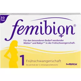 Femibion Embarazo 1 D3 + 800 μg de tabletas de folato, 30 pz